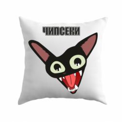 Подушка Чипсеки кот мем - PrintSalon