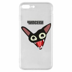 Чехол для iPhone 7 Plus Чипсеки кот мем - PrintSalon
