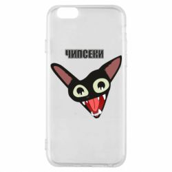 Чехол для iPhone 6/6S Чипсеки кот мем - PrintSalon