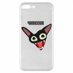 Чехол для iPhone 8 Plus Чипсеки кот мем - PrintSalon