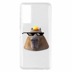 Чехол для Huawei P Smart 2021 Capybara cool - PrintSalon