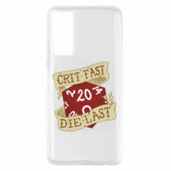 Чехол для Huawei P Smart 2021 Crit fast - die last - PrintSalon