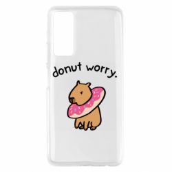 Чехол для Huawei P Smart 2021 Donut Worry - PrintSalon