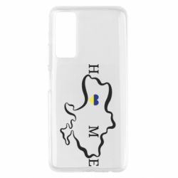 Чехол для Huawei P Smart 2021 Home. Map of Ukraine - PrintSalon