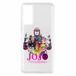 Чехол для Huawei P Smart 2021 JoJo Golden Wind - PrintSalon