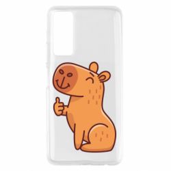 Чехол для Huawei P Smart 2021 Капибара лайк - PrintSalon