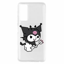 Чохол для Huawei P Smart 2021 Kuromi devil - PrintSalon