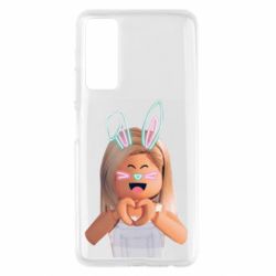Чехол для Huawei P Smart 2021 Roblox girl - PrintSalon