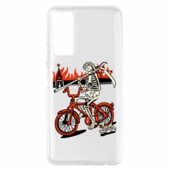 Чохол для Huawei P Smart 2021 Смерть із косою у вінку! Гарячий кремль