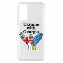 Чехол для Huawei P Smart 2021 Украина с Грузией - PrintSalon