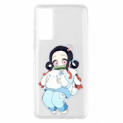 Чехол для Huawei P Smart 2021 Very cute Nezuko - PrintSalon