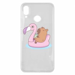 Чехол для Huawei P Smart Plus 2018 Capybara Chilling