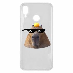 Чехол для Huawei P Smart Plus 2018 Capybara cool