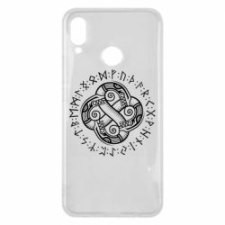 Чехол для Huawei P Smart Plus 2018 Celtic Dragon and Runes