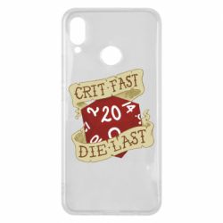 Чехол для Huawei P Smart Plus 2018 Crit fast - die last