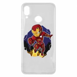 Чехол для Huawei P Smart Plus 2018 Flying Iron man