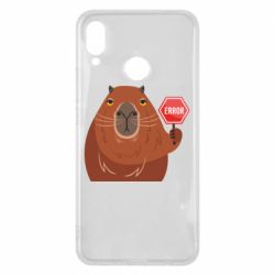 Чехол для Huawei P Smart Plus 2018 Капибара. Error
