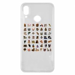 Чехол для Huawei P Smart Plus 2018 Коты мем.