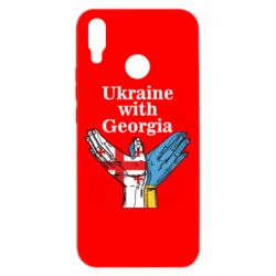 Чехол для Huawei P Smart Plus 2018 Украина с Грузией