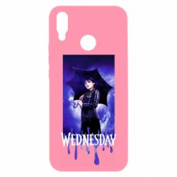 Чехол для Huawei P Smart Plus 2018 Wednesday Text Logo