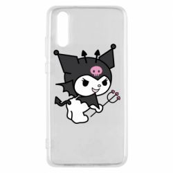 Чохол для Huawei P20 Kuromi devil - PrintSalon