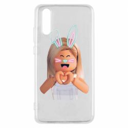 Чехол для Huawei P20 Roblox girl - PrintSalon