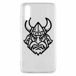 Чехол для Huawei P20 Викинг в Шлеме - PrintSalon