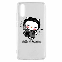 Чехол для Huawei P20 Wednesday Hello Kitty - PrintSalon