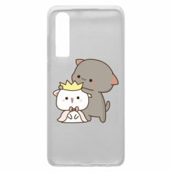 Чехол для Huawei P30 Чиби котики - PrintSalon