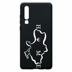 Чехол для Huawei P30 Home. Map of Ukraine - PrintSalon