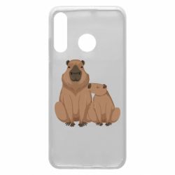 Чехол для Huawei P30 Lite Две капибары - PrintSalon