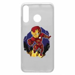 Чехол для Huawei P30 Lite Flying Iron man - PrintSalon