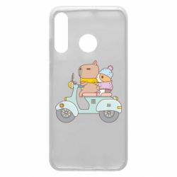 Чехол для Huawei P30 Lite Капибара и Морская свинка - PrintSalon