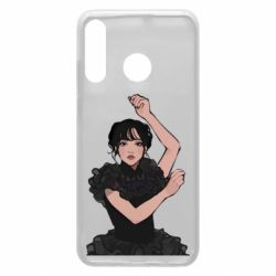 Чехол для Huawei P30 Lite Уэнсдей арт - PrintSalon