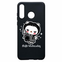 Чехол для Huawei P30 Lite Wednesday Hello Kitty - PrintSalon