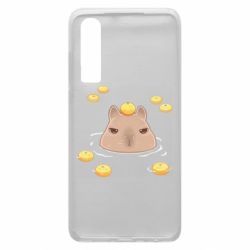 Чехол для Huawei P30 Морда капибары - PrintSalon