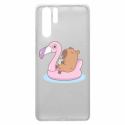 Чехол для Huawei P30 Pro Capybara Chilling - PrintSalon