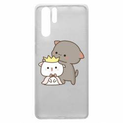 Чехол для Huawei P30 Pro Чиби котики - PrintSalon