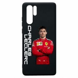 Чехол для Huawei P30 Pro F1 Charles Leclerc - PrintSalon