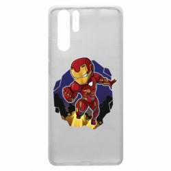 Чехол для Huawei P30 Pro Flying Iron man - PrintSalon