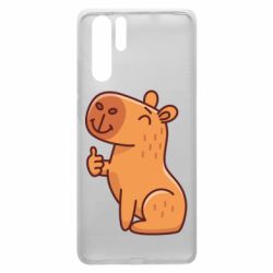 Чехол для Huawei P30 Pro Капибара лайк - PrintSalon