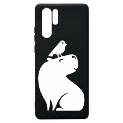 Чохол для Huawei P30 Pro Копібара та Пташка - PrintSalon