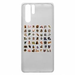 Чехол для Huawei P30 Pro Коты мем. - PrintSalon