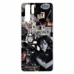 Чехол для Huawei P30 Pro Венздей Адамс. - PrintSalon