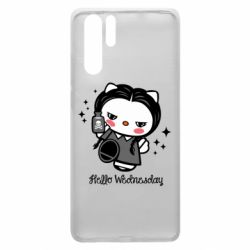 Чехол для Huawei P30 Pro Wednesday Hello Kitty - PrintSalon