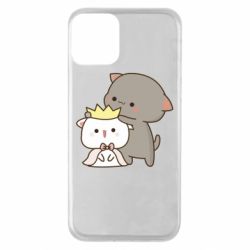 Чехол для iPhone 11 Чиби котики - PrintSalon