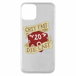 Чехол для iPhone 11 Crit fast - die last