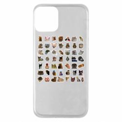 Чехол для iPhone 11 Коты мем. - PrintSalon