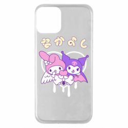Чехол для iPhone 11 Kuromi and My Melody - PrintSalon