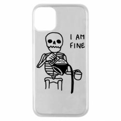 Чехол для iPhone 11 Pro I'm Fine... - PrintSalon